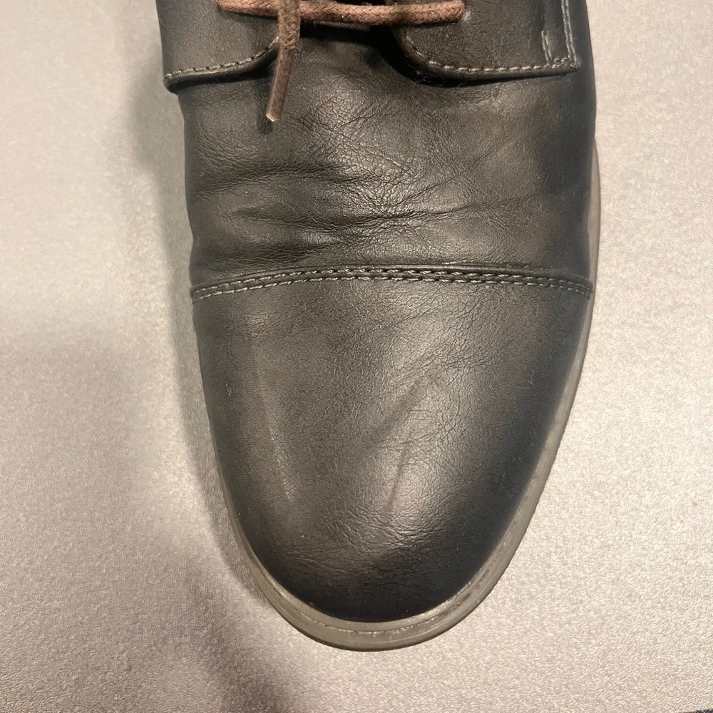 IZOD Men’s‎ Gray Dress Shoe Size 9M Formal Wear Oxford Business Career